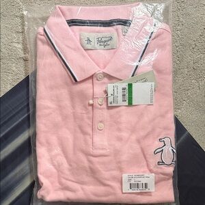 Original Penguin Men's Soft Pink Polo